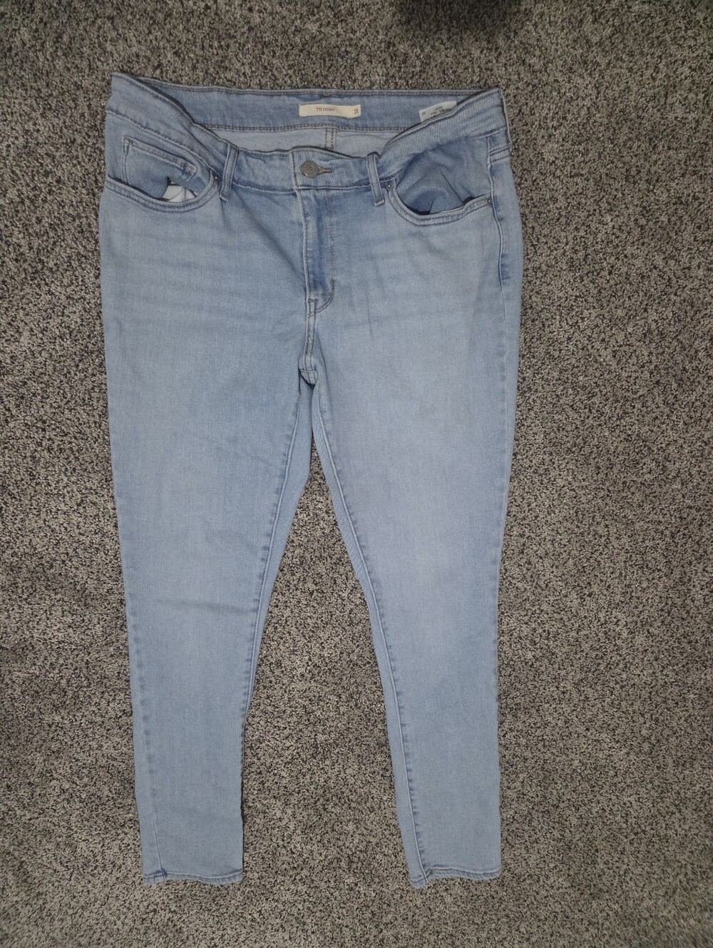 Light Blue Women’s Skinny Jeans
